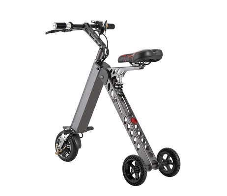 黄色は助けられた折るバイク/最も小さく最も軽い折るバイク電池にモーターを備えました