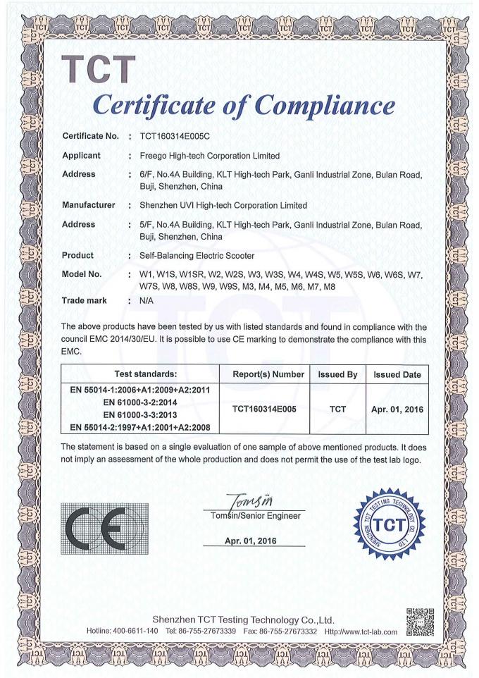 Freego High-Tech Corporation Limited Co., Ltd. 品質管理